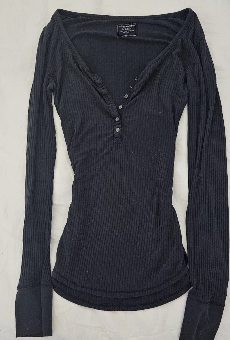 2000s Womens Abercrombie Henley